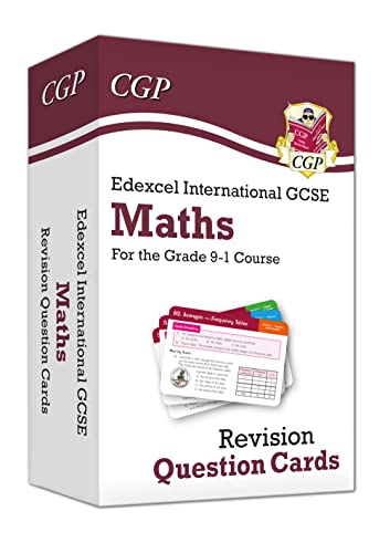 Edexcel International GCSE Maths: Revision Question Cards (CGP IGCSE Maths)